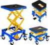 Mobile Motorradhebebühne auf Rädern für 135kg Motorräder Produktbild-Vorschau 1