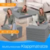 ELONEO Klappmatratze 160x200x 8 cm hoch, Gästematratze Produktbild-Vorschau 10