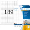 HERMA - papier - matný - samolepiaci - biely - 25,4 x 10 mm Náhľad obrázku produktu 2
