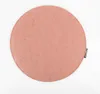 Magma Stuhlkissen AVARO Filz rund altrosa 35x2cm Produktbild-Vorschau 2