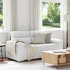 vidaXL 2-Sitzer-Sofa Weiß 160x81x84 cm Kunstleder Produktbild-Vorschau 2