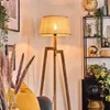 Reggio Stehlampe aus Holz/Metall/Papiergeflecht in Produktbild-Vorschau 7