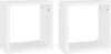 vidaXL Würfelregale 2 Stk. Weiß 30x15x30 cm Produktbild-Vorschau 1