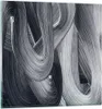 Bilder auf glas - Einteilig - Farbe Pinsel Schwarz - Produktbild-Vorschau 1