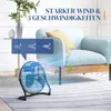 HOMCOM Tischventilator Elektrischer Ventilator mit 4 Produktbild-Vorschau 5