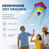 Vlieger, eenlijner, met 80 meter vlieglijn – Kleurrijke Productafbeelding-voorbeeld 2