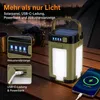 LED-Campinglampe, Solar- & USB-C-aufladbar, faltbar, 6 Produktbild-Vorschau 6