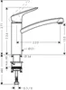 Hansgrohe Logis, Waschbecken, Chrom Produktbild-Vorschau 7
