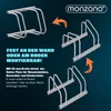 MONZANA® Rastrelliera per Biciclette 2 Posti per Pneumatici Anteprima dell’immagine prodotto 6