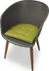 sunnypillow 4er Set Stuhlkissen 40x40 cm Polsterauflage 5cm Produktbild-Vorschau 4