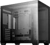 An empty computer tower case with tempered glass panels. Produktbild-Vorschau
