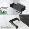Toiletpapierhouder met vochtige doekjeshouder, roestvrij Productafbeelding-voorbeeld 10