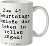 Mr. & Mrs. Panda Geschenktasse Spruch 46. Geburtstag Produktbild-Vorschau 1