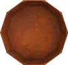 vidaXL Fioriera Rusty 120 x 120 x 50 cm Acciaio resistente Anteprima dell’immagine prodotto 6