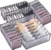 Set di cassettiere 5 pezzi per lavanderia organizer nero Anteprima dell’immagine prodotto 4