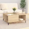 vidaXL Konferenční stolek Sonoma Dub 80x80x36,5 cm odvozený Náhled obrázku produktu 3