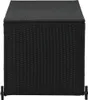 vidaXL Garten-Auflagenbox Schwarz 120x65x61 cm Poly Rattan Produktbild-Vorschau 4