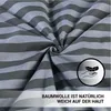 Baumwoll Bettwäsche 155x220 cm, 2-teiliges Set, Produktbild-Vorschau 4
