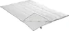 A white duvet is laid out on a white surface, angled diagonally. Produktbild-Vorschau