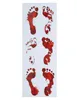 Bloedsporen stickers - Halloween decoratie Productafbeelding-voorbeeld 2