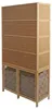 Mobiletto da bagno in bambù HWC-N83, pensile da bagno, con Anteprima dell’immagine prodotto 7