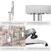 tectake® Aluminium-Bistrotisch Viktor wetterfest, klappbar Produktbild-Vorschau 4
