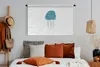 MuchoWow® Wandteppich Wandbehang Qualle - Meer - Blau - Produktbild-Vorschau 4