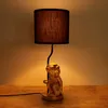 BRUBAKER Tisch- oder Nachttischlampe kleines Äffchen - Produktbild-Vorschau 3