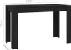 vidaXL Esstisch Schwarz 120x60x76 cm Holzwerkstoff Produktbild-Vorschau 8