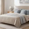 Kissenbezug 50x60 cm Grau | 100% Baumwolle | Atmungsaktive Produktbild-Vorschau 2