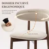 Lot de 6 Chaises, robustes et élégantes, style nordique Voir les images du produit 5