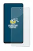 A screen protector is shown next to a smartphone. Produktbild-Vorschau