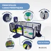 Parc bébé Parc de jeux pour enfants Tapis Mobiclinic 90x41 Voir les images du produit 7
