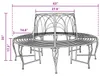 vidaXL Panchina a forma di albero, 8 posti, Ø 160 x 89 cm, Anteprima dell’immagine prodotto 2