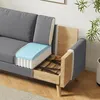 BEALIFE 2-Sitzer Sofa 157x72x85 cm mit Holzfüßen & Produktbild-Vorschau 3