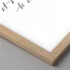 Gerahmtes Poster - Rahmen in heller Eiche - Motto Glück Produktbild-Vorschau 2