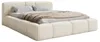 Selsey Bowia – Lit rembourré 200 x 200 cm, peluche beige Voir les images du produit 1