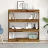 vidaXL Bibliothèque vieux bois 100 x 30 x 103 cm Bois Voir les images du produit 2