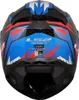 LS2 Integralhelm FF811 Vector II Carbon XL Blau / Rot Produktbild-Vorschau 4