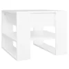 vidaXL Couchtisch Weiß 55,5x55x45 cm Holzwerkstoff Produktbild-Vorschau 1