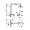 GROHE Rainshower System SmartControl 360 DUO, 109 cm, 1,75 Produktbild-Vorschau 3