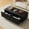 Merax Couchtisch mit 2 Schubladen und geriffelter Front, Produktbild-Vorschau 8
