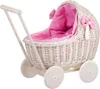 Kočárek pro panenky LILI Willow Cream 48X28 H26/47 cm Náhled obrázku produktu 1