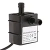 A black DC water pump with a label showing specifications. Podgląd zdjęcia produktu