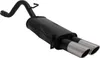 Scarico sportivo Novus per Fiat Grande Punto 199 2x76mm SR Anteprima dell’immagine prodotto 1