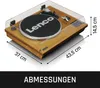 Lenco LS-55WA - Gramofón s Bluetooth®, USB, MP3, Náhľad obrázku produktu 2