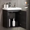 Planetmöbel Waschtisch mit Unterschrank Anthrazit 50 cm Produktbild-Vorschau 5