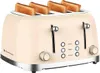 KitchenBrothers Retro Toaster - Toaster - 6 Bräunungsstufen Produktbild-Vorschau 1