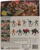 The back of a toy packaging showing illustrations of characters and small figures of the toys. Produktbild-Vorschau