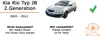 Autoradio Einbaupaket ESX VMX700DAB passend für KIA Rio 2 Produktbild-Vorschau 2